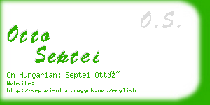 otto septei business card